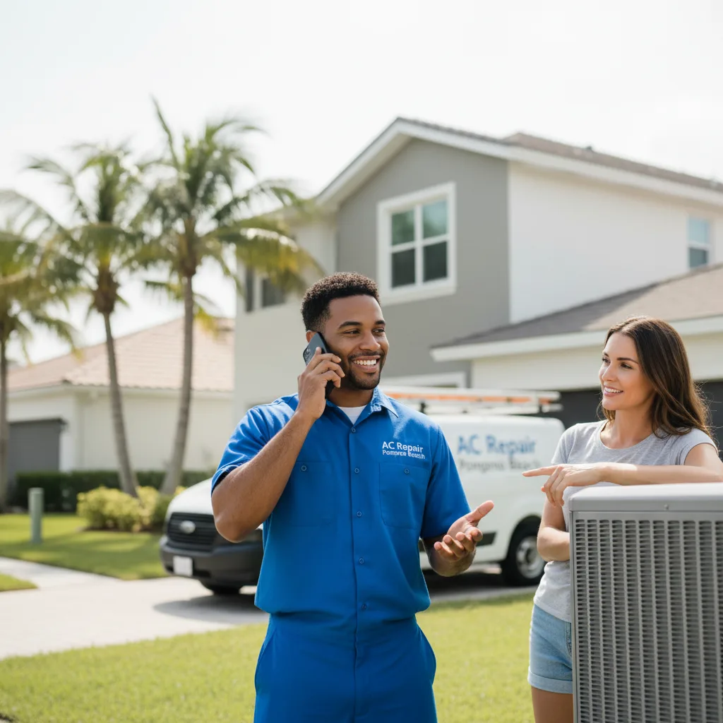 AC Repair Pompano Beach customer support in Bridport